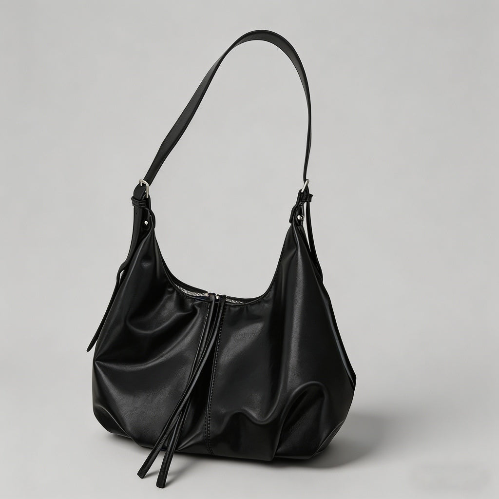 Brown Hobo Shoulder Bag