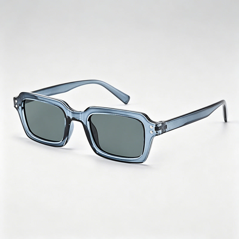 Retro Square Studded Sunglasse - Shopdayla Wholesale - #4578