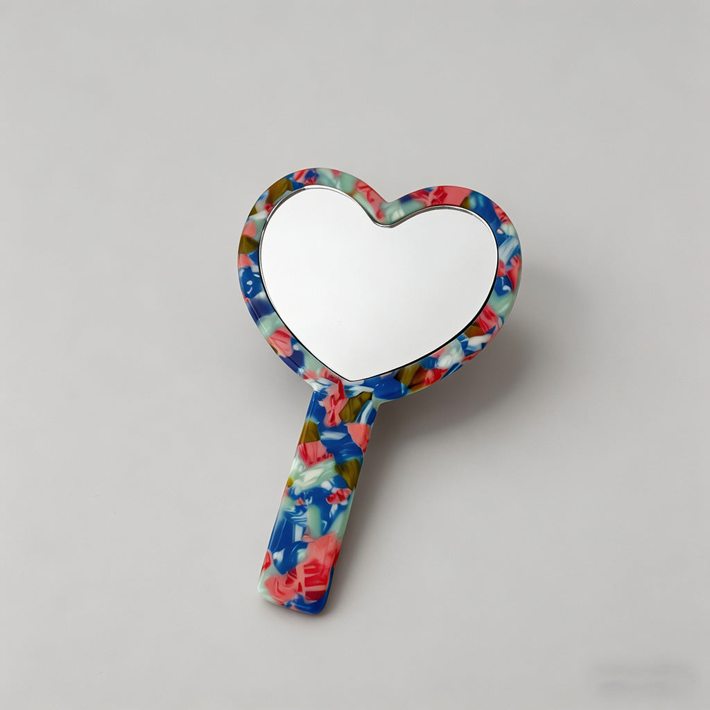 Acetate Heart-Shaped Handheld - Shopdayla Wholesale - #9170