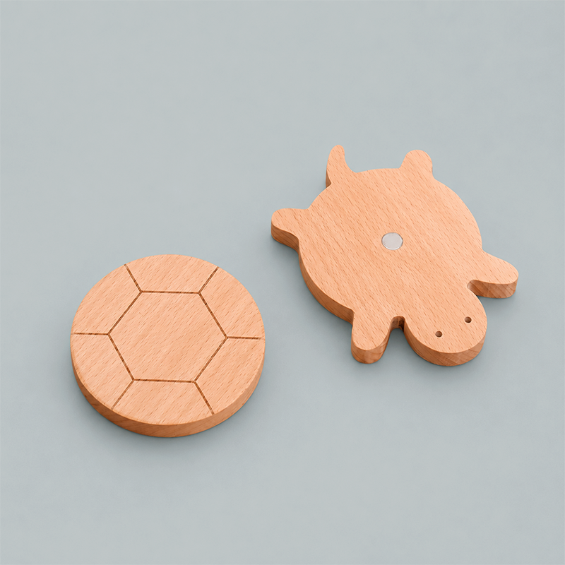 Adorable Turtle‑Shaped Wooden - Shopdayla Wholesale - #4386