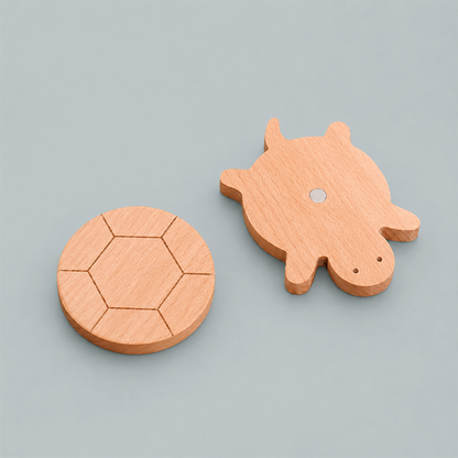 Adorable Turtle‑Shaped Wooden - Shopdayla Wholesale - #4386