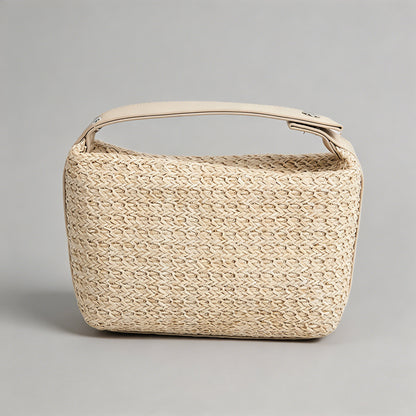 Vintage Straw Mini Top Handle - Shopdayla Wholesale - #5090