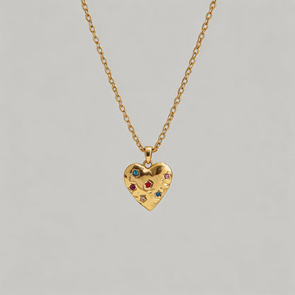 Heart Pendant Necklace - Shopdayla Wholesale - #9490