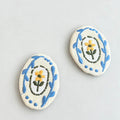 Embroidered Floral Bird Brooch - Shopdayla Wholesale - #3138