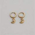 Gold Huggie Hoop Earring - Shopdayla Wholesale - #7906