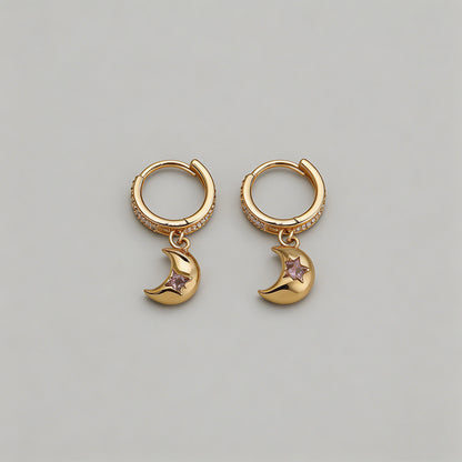 Gold Huggie Hoop Earring - Shopdayla Wholesale - #7906