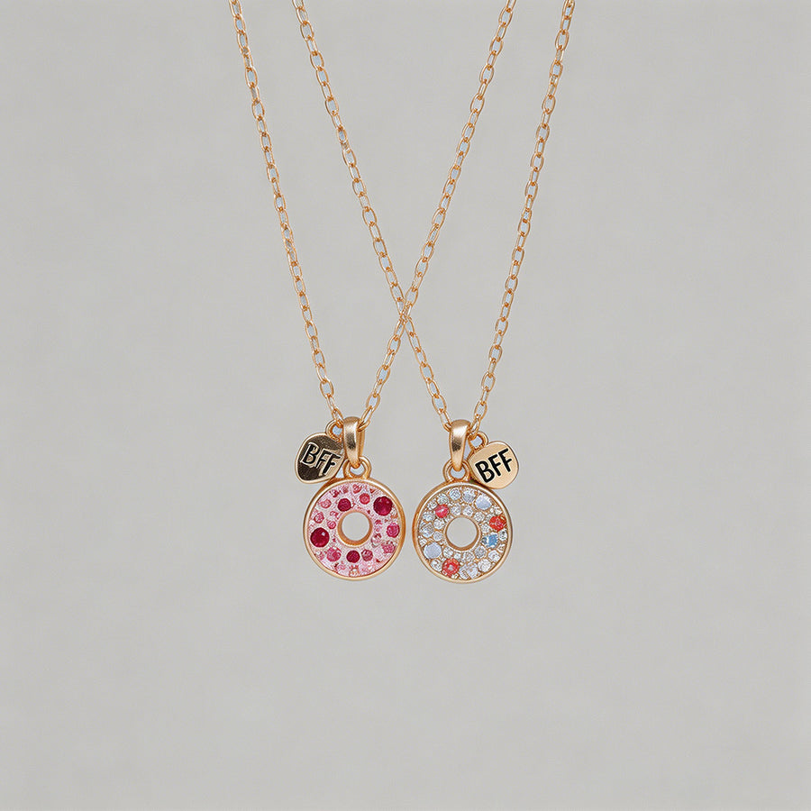 Sparkle Donut BFF Friendship N - Shopdayla Wholesale - #0482