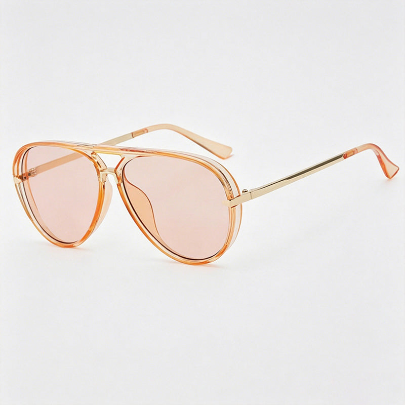 Oversized Aviator Sunglasses - Shopdayla Wholesale - #2114
