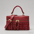 Tweed Vanity Case Crossbody Ba - Shopdayla Wholesale - #1458