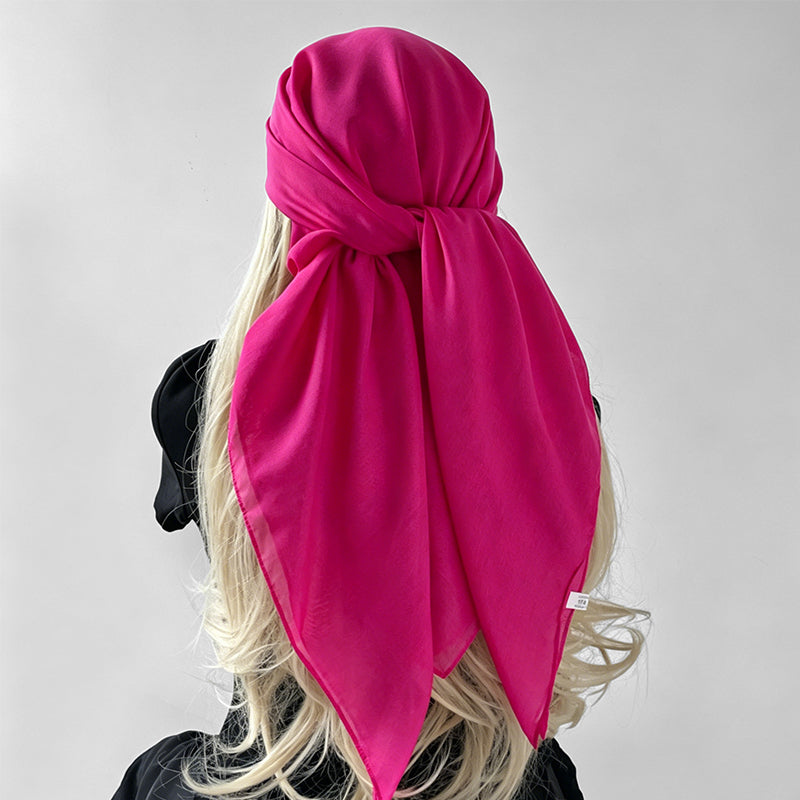 Solid Color Colyester Square S - Shopdayla Wholesale - #0274