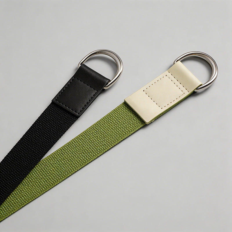 Canvas Scarf D-Ring Belt - Shopdayla Wholesale - #4066