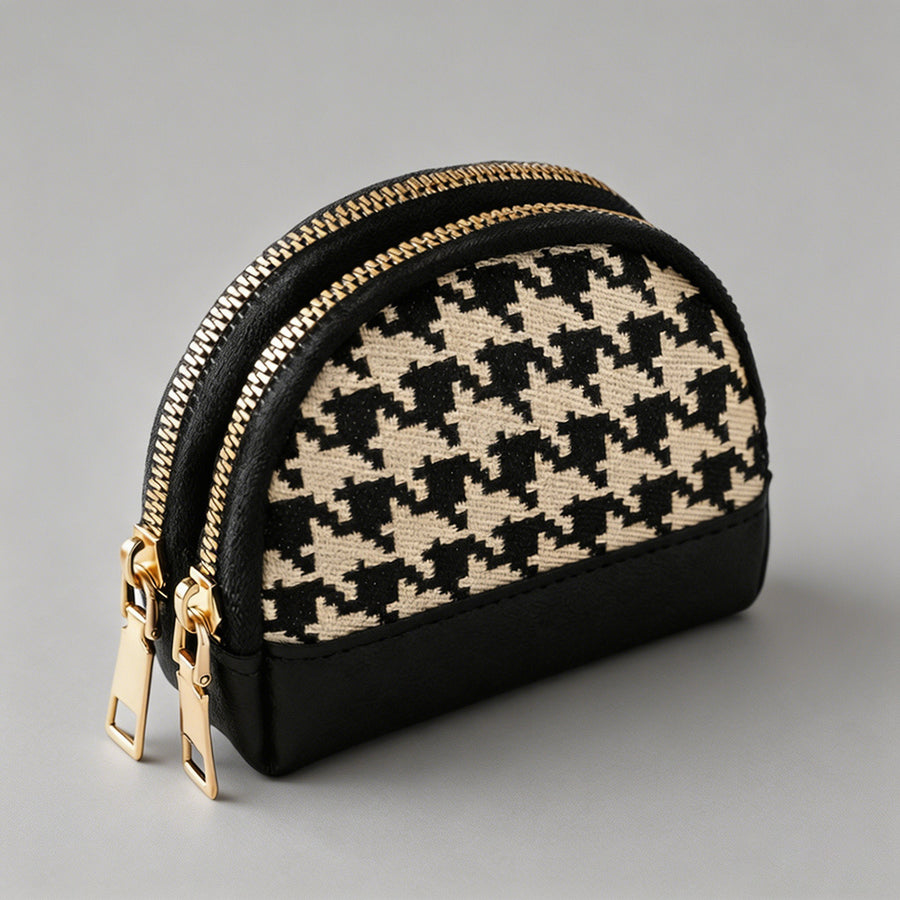 Elegant Plaid Mini Pouch - Shopdayla Wholesale - #5794