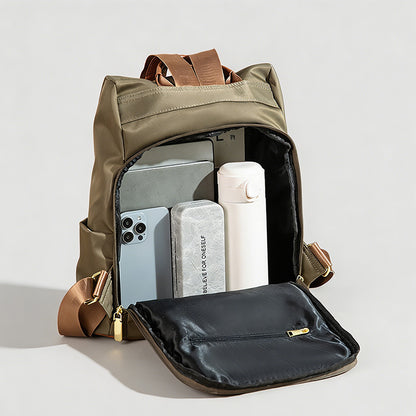 Anti-Theft Nylon Backpack - Shopdayla Wholesale - #5986