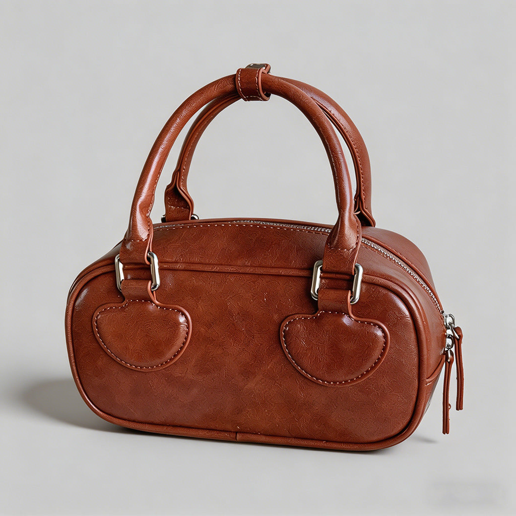 Vintage Heart Detail Mini Bost - Shopdayla Wholesale - #8178