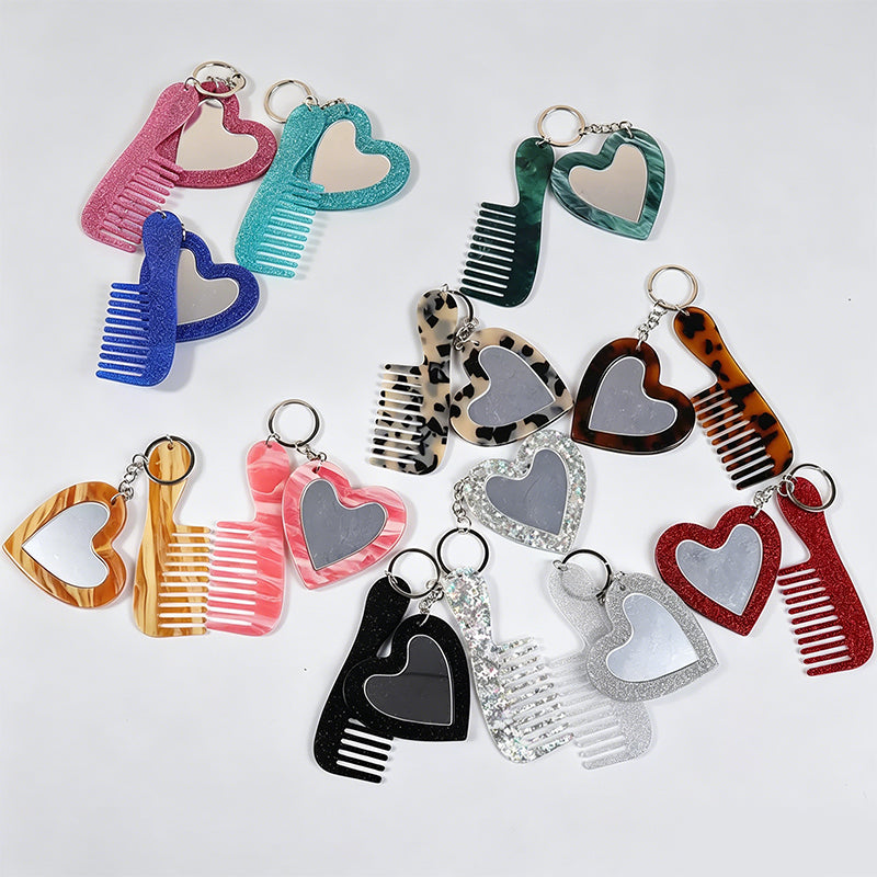 Vintage Glitter Heart‑Shaped A - Shopdayla Wholesale - #0946