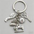 Sewing Themed Charm Keychain - Shopdayla Wholesale - #1122