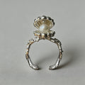 Vintage Shell Pearl Open Ring - Shopdayla Wholesale - #9330