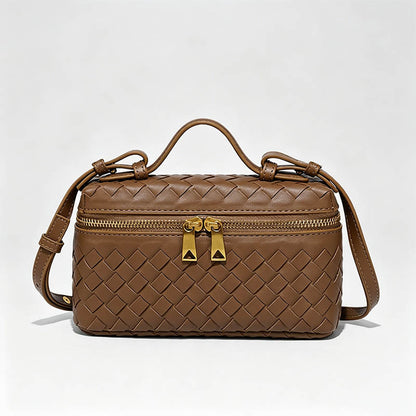 Hand‑Woven Box‑Style Crossbody - Shopdayla Wholesale - #5922