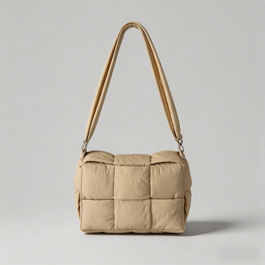 Puffer Woven Crossbody Bag - Shopdayla Wholesale - #6914