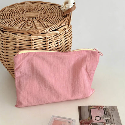 Grid Pattern Pouch