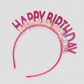 Glitter "Happy Birthday" Party Headband