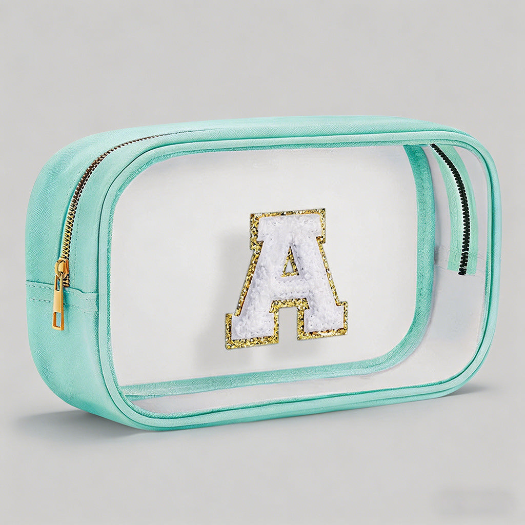 Clear Initial Travel Case - Shopdayla Wholesale - #4946