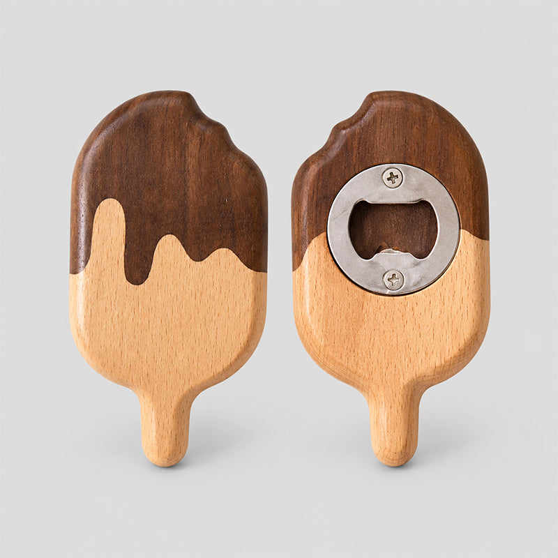Ice Cream Shaped Magnetic Wood - Shopdayla Wholesale - #3378