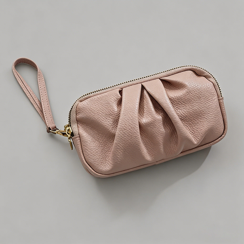 Everyday Ruched Leather Mini C - Shopdayla Wholesale - #1378