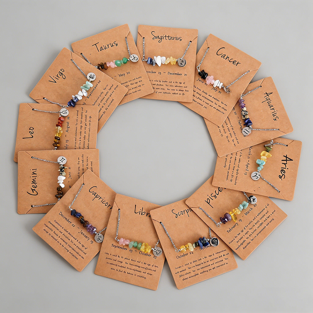 Curated 12 Zodiac Signs Natura - Shopdayla Wholesale - #1954