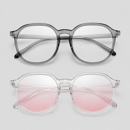 Retro Round TR Frame Eyeglasse - Shopdayla Wholesale - #2962