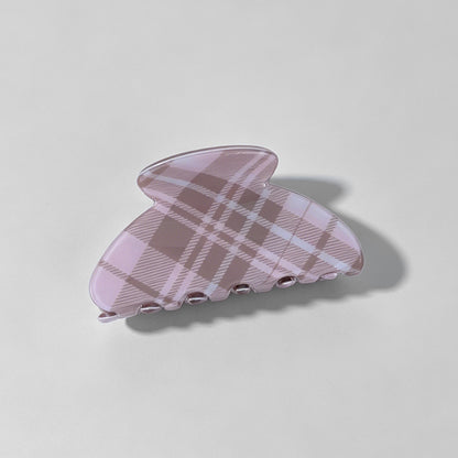 Plaid Claw Clip