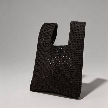 Hollow Out Knit Tote Bag - Shopdayla Wholesale - #3138