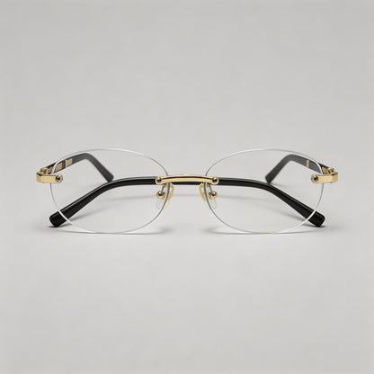 Rimless Oval Sunglasses - Shopdayla Wholesale - #5874