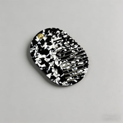 Acetate Oval Hair Comb - Shopdayla Wholesale - #2242