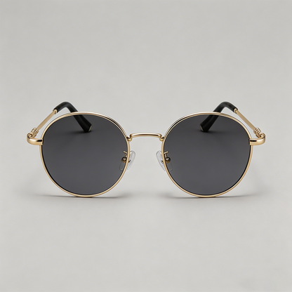 Round Metal Frame Sunglasses - Shopdayla Wholesale - #4706