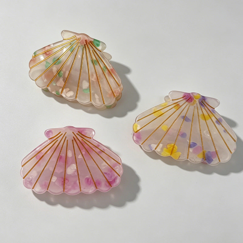 Elegant Golden Thread Shell Pa - Shopdayla Wholesale - #8562