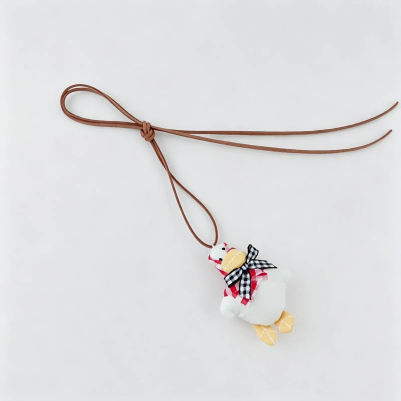 Cartoon Fabric Pendant Necklac - Shopdayla Wholesale - #0354