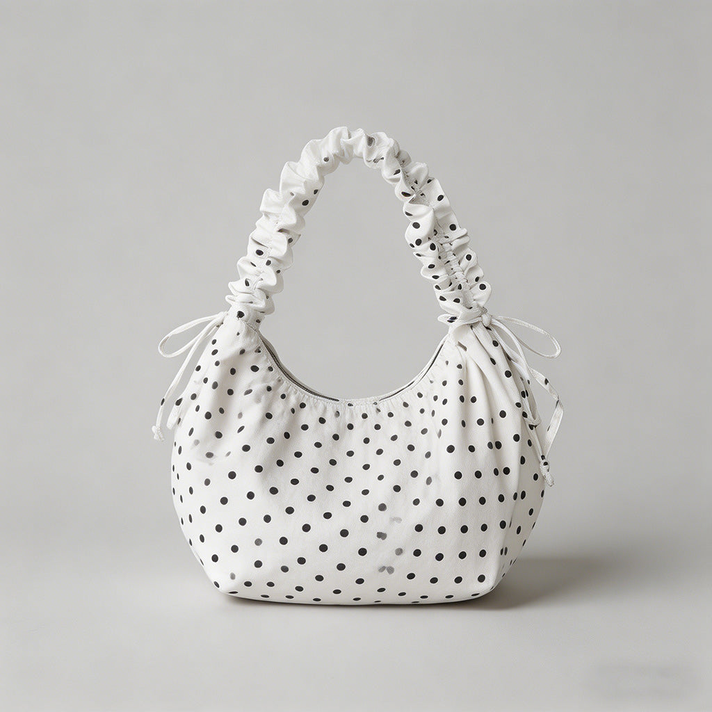 Cute Polka Dot Ruffle Strap Ho - Shopdayla Wholesale - #3938