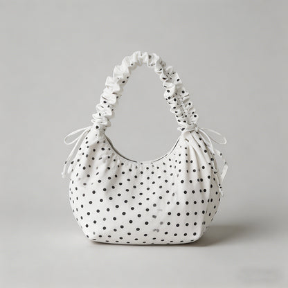 Cute Polka Dot Ruffle Strap Ho - Shopdayla Wholesale - #3938