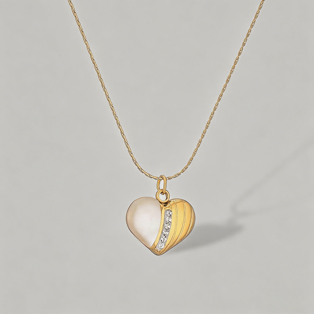 Heart Pendant Necklace - Shopdayla Wholesale - #5170