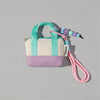 Purple and Ivory / One Size