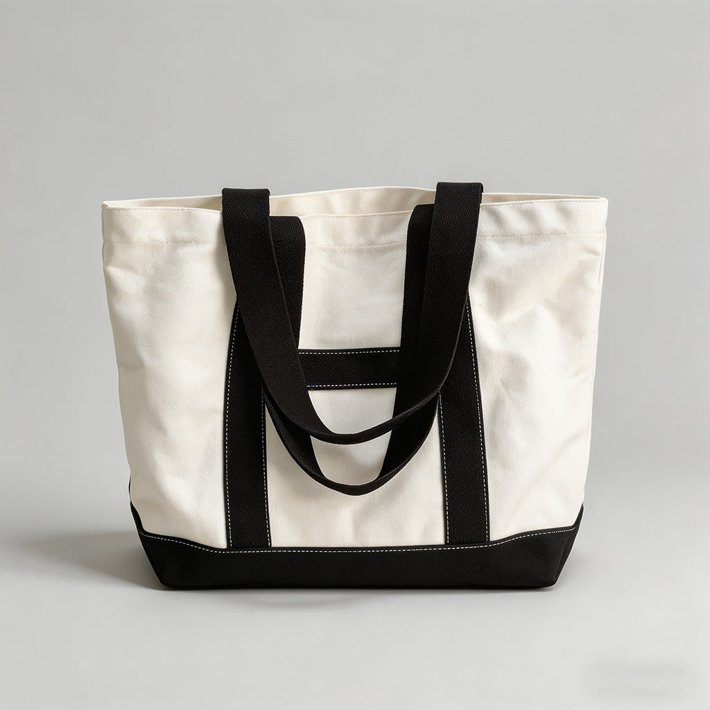 Large Capacity Canvas Tote Bag - Shopdayla Wholesale - #3474