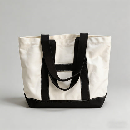 Large Capacity Canvas Tote Bag - Shopdayla Wholesale - #3474
