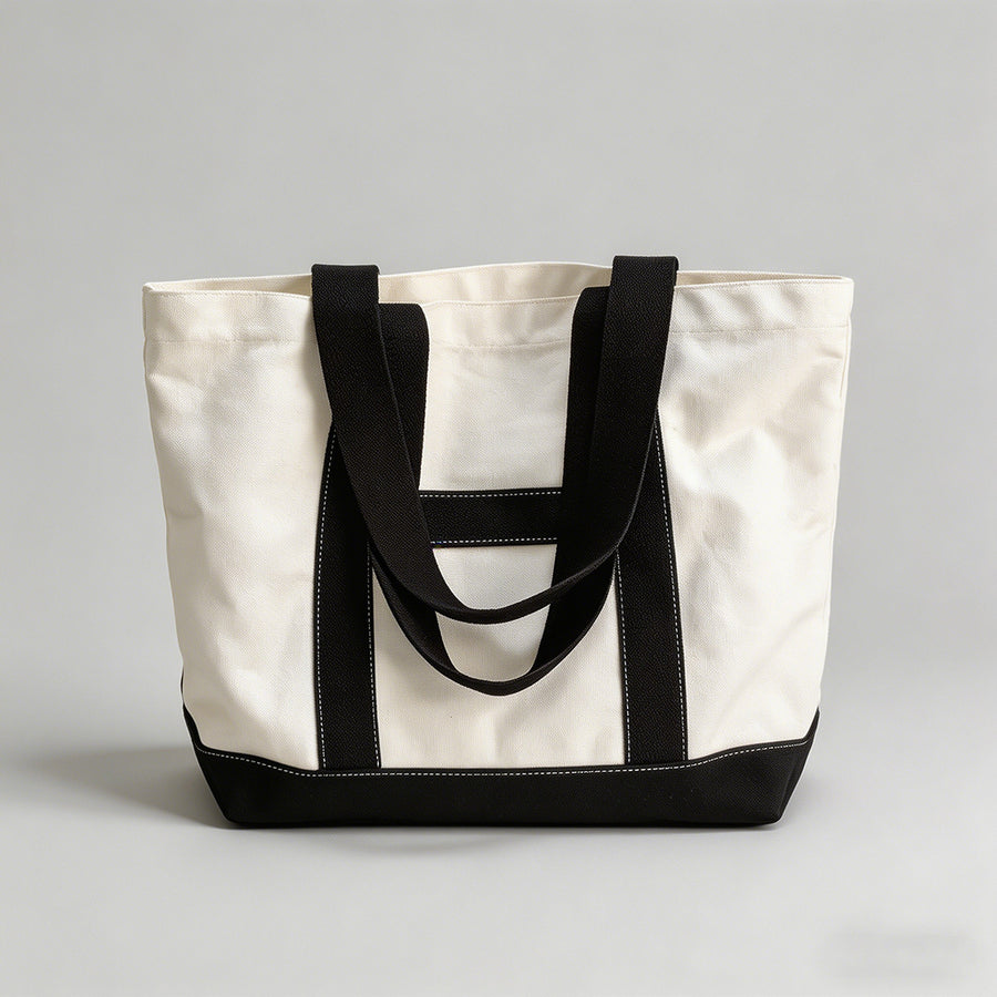 Large Capacity Canvas Tote Bag - Shopdayla Wholesale - #3474