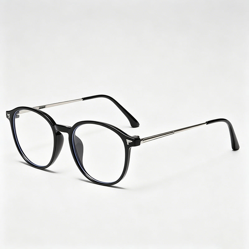Oval Anti-Blue Light Eyeglasse - Shopdayla Wholesale - #0514