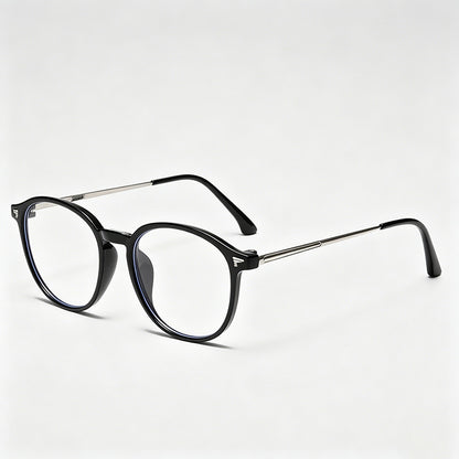 Oval Anti-Blue Light Eyeglasse - Shopdayla Wholesale - #0514