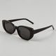Glossy Black Frame / Gray Lens / One Size