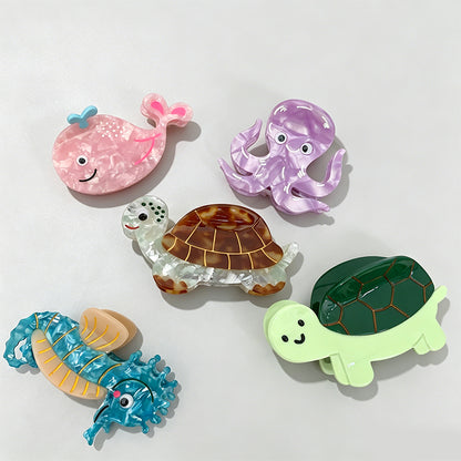 Lovely Ocean Animal Claw Clip