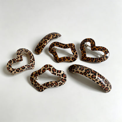 Leopard Hair Clip