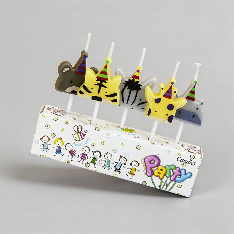 Cartoon Flat Animal Birthday C - Shopdayla Wholesale - #8722